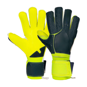 Nuevos Guantes de Portero Multicolor de Cuero Antideslizantes con Correa Ajustable para la Muñeca y Cierre de Cordones, Protección para Dedos y Palma - Product Image 1