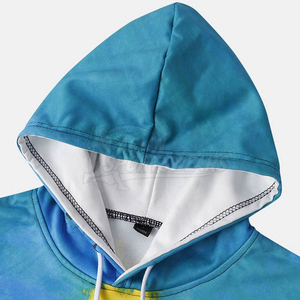 Sweat-shirt à capuche personnalisé avec impression intégrale par sublimation, graphisme 3D, molleton technique de haute qualité, coupe ample - Product Image 3