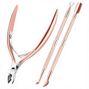 High Quality Stainless Steel Cuticle Nail Nipper with Wide Jaw Opening and Curved Blade-Beauty Concept International - Product Image 1