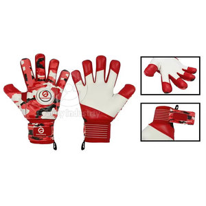 Gants de gardien de but en cuir de haute qualité, taille personnalisée, antidérapants, respirants, faible MOQ - Product Image 4