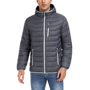 Veste matelassée brillante de haute qualité pour homme, légère, unie, avec fermeture éclair, personnalisable avec logo, idéale pour l'hiver – Nouvelle collection en promotion - Product Image 5