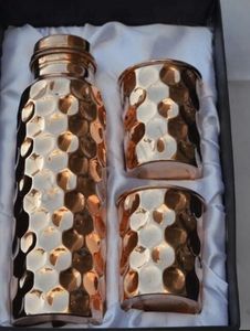 Eco-Friendly Copper Bottle Large Capacity Portable Design <b>Adaptable</b> for Multiple Branding Styles Supporting Premium Drinkware - Product Image 5