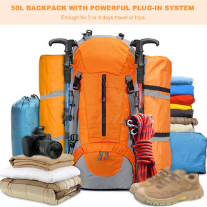 <b>Waterproof</b> Hiking Bag With Organized Compartments For Outdoor Gear And Travel Essential For Sale - Product Image 5