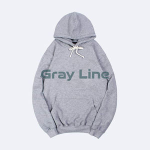 Sudadera con Capucha de Hombros Caídos para Hombre, 100% Algodón de Alto Gramaje, Diseño a Cuadros, Invierno, con Estampado Digital, Lavado y Bordado - Product Image 1