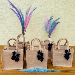 Handmade Handicraft Handloom Jute Tote <b>Bag</b> for Women Jute Shopping <b>Bag</b> <b>Medium</b> <b>Size</b> Rope Handle Grocery Tote <b>Bag</b> for Women - Product Image 5