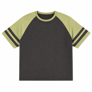 เสื้อยืดแขนยาวแบบแร็กแลน OEM สปอร์ต ทอแบบนิตติ้ง สวมใส่สบายๆ ทุกวัน ผลิตภัณฑ์เสื้อผ้าคุณภาพสูง - Product Image 4