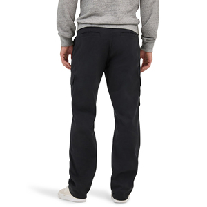 Fashion Men's Casual Solid Color <b>Elastic</b> <b>Waist</b> Long Straight Leg Canvas Fabric Breathable Lightweight Outdoor <b>Trousers</b> - Product Image 6