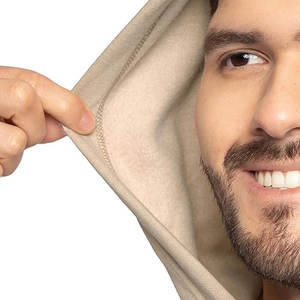 Sweat-shirts d'hiver pour hommes, décontractés, pour la gym et le fitness, légers, écologiques, respirants, en tissu extensible, conçus pour l'entraînement quotidien - Product Image 6