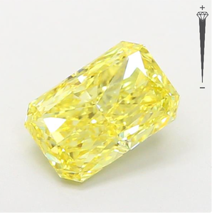 Diamante Cultivado en Laboratorio con Certificación IGI, Corte Radiante de 2.03 CT, Color Amarillo Intenso Fantasía, Claridad VS1, CVD LG 792668373, ROYAL GEMS JEWE - Product Image 3