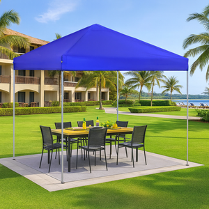 Woqi Portable 3-4 Person Beach <b>Tent</b> Modern Pop-Up Gazebo with Iron <b>Frame</b> Easily Sets up for Hotels Weddings Events Custom Logo - Product Image 1