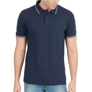 Polos de Hombre de Alta Calidad con Logotipo Personalizado, 100% Algodón, Ropa Deportiva Casual, Moda Urbana, Polos de Marca Sólida, MOQ Bajo - Product Image 1