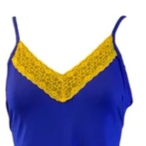 Camisón de Satén Suave para Mujer, Ropa de Dormir sin Mangas con Encaje, Lencería Elegante, Ropa Cómoda para Estar en Casa - Product Image 3