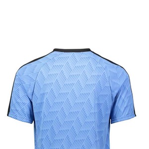 Camiseta Deportiva Corta de Fútbol con Diseño Personalizado en Azul Cielo y Negro, Nombre del Equipo, Secado Rápido, Transpirable, Cuello Redondo, Absorbe la Humedad - Product Image 5