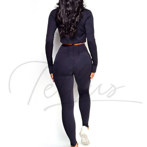 Ensemble de yoga pour femmes de haute qualité, ensemble de yoga 3 pièces pour femmes, vêtements de sport pour femmes, ensemble de yoga pour la salle de sport, ensembles d'entraînement de yoga - Product Image 3