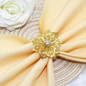 High Quality Metal <b>Napkin</b> <b>Ring</b> for Dining Accessories Table Decoration Wedding Presentation and Party Setup - Product Image 1