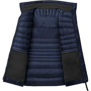 Gilet matelassé court d'hiver pour femme, col montant, sans manches, fermeture éclair, réversible, respirant - Product Image 2