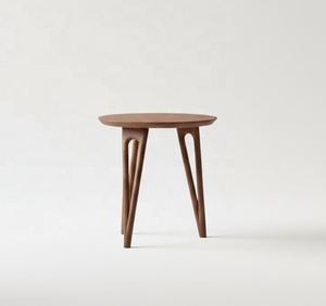 Mesa Auxiliar de Madera Maciza de Mediados de Siglo para Sala de Estar, Hoteles, Restaurantes, Bares, Villas - Product Image 4