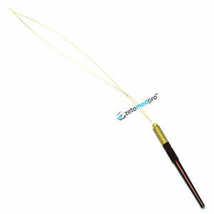 Kit for <b>Micro</b> Link Hair Feather <b>Extensions</b>: Pliers, <b>Micro</b> Pulling Needle, and Loop Threader Customized ZETOMED PRO - Product Image 4