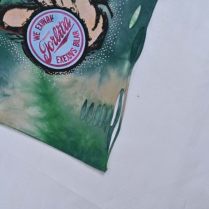 Camiseta de Mujer con Estampado de Pato, Tie Dye, Ecológica, Personalizable, Cuello Redondo, Estilo Urbano, Holgada, Manga Corta, 100% Algodón - Product Image 3