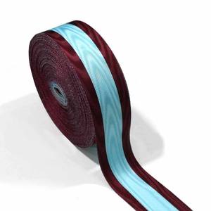 Graduate Medal <b>Ribbon</b> Ceremonial Award <b>Ribbon</b> for Ceremonial Uniforms Thread Fabric Gold Foil Printed Recycled Customized Colors - Product Image 5