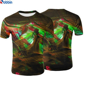 T-shirts graphiques pour hommes, t-shirts en polyester, t-shirts personnalisés à impression numérique, impression par sublimation 3D, t-shirts pour hommes imprimés personnalisés - Product Image 5