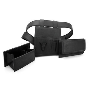 Système de ceinture en cuir 4 pièces avec poche pour barre de pédicure - Vente flash |   Organisateur en cuir de vache véritable |   Petite taille personnalisable - Product Image 2