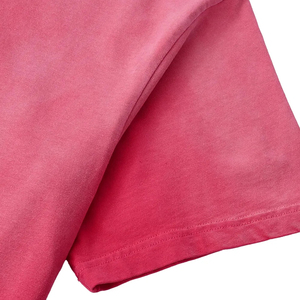 เสื้อยืดคอกลมโอเวอร์ไซส์สำหรับผู้ชาย ผ้าถักน้ำหนัก 230 กรัม 100% ผ้าฝ้าย พิมพ์ลายไม้ไผ่แบบเรียบ สามารถปรับแต่งได้ ล้างสีแบบแอซิดวอช - Product Image 6