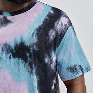 T-shirt Homme en Coton Délavé à l'Acide, Imprimé Personnalisé, Style Streetwear Hip Hop Vintage, Coupe Oversize, Fournisseur de T-shirts Tendance - Product Image 5