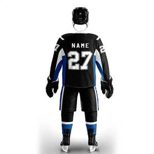 Uniforme de Hockey sobre Hielo de Último Diseño, Alta Calidad, Nueva Llegada, Hecho de Nailon, Logotipo Personalizado, Estilo Deportivo, para Todas las Temporadas - Product Image 3