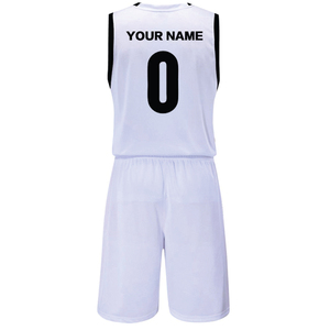 Uniformes de baloncesto de nuevo estilo con diseño OEM para equipos, ropa deportiva con impresión sublimada, uniforme de baloncesto con MOQ bajo. - Product Image 3