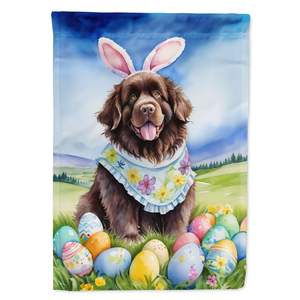 นิวฟันด์แลนด์ธงสำหรับตกแต่งสวนไข่อีสเตอร์ธงกล่องจดหมายหลากสีสำหรับลานงานศิลปะสำหรับลานบ้านและเตียงดอกไม้ - Product Image 1