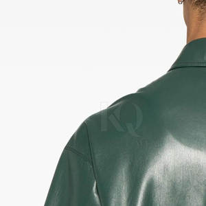 Camisas de Cuero para Hombre, Material Duradero de Primera Calidad, Estilo Clásico, Ajuste Cómodo para Oficina y Uso Diario - Product Image 6