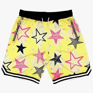 Shorts décontractés pour hommes et garçons, à taille élastique avec cordon de serrage, coupe ample, pour l'été, la plage et les vacances, couleur unie - Product Image 3