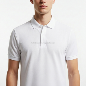Chemises à manches courtes en coton gaufré 100 % personnalisables par broderie pour uniformes d'entreprise pour hommes – Qualité supérieure, respirantes, décontractées (30+ modèles) - Product Image 2