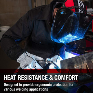 Guantes de Piel de Ciervo TIG para Hombre y Mujer - Product Image 5