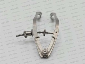 Espéculo Oftálmico Lancaster, Hoja de 15 x 7 x 7.5 mm, Hojas Anchas y Sólidas, Instrumento Quirúrgico Oftálmico, Retractor de Párpados de Vaslcare - Product Image 3