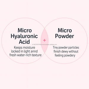 Blush in Polvere Vegano Coreano con Acido Ialuronico per una Pelle Luminosa, Finitura Naturale OEM - Product Image 3