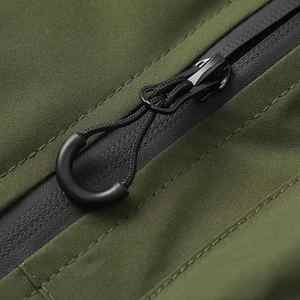 เสื้อแจ็คเก็ตกันลมสำหรับผู้ชายแบบขายส่ง OEM รับทำโลโก้ตามสั่ง ไซส์ใหญ่พิเศษ พร้อมโลโก้สั่งทำ เสื้อแจ็คเก็ตกันลมสำหรับกิจกรรมกลางแจ้ง - Product Image 3