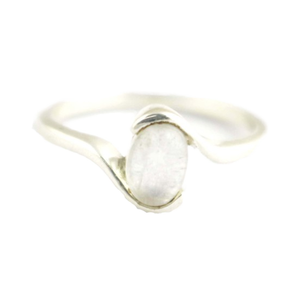 แหวนวางซ้อนกันได้สำหรับผู้หญิงทำด้วยมือสำหรับ925พลอยสีเงินสเตอร์ลิงสีรุ้ง - Product Image 1