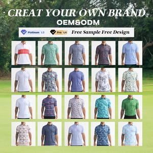 Polos de Golf de Lujo Personalizados con Bordado, de Manga Corta, Talla Grande, con Estampado Completo, en Spandex y Poliéster de Alta Calidad - Product Image 6