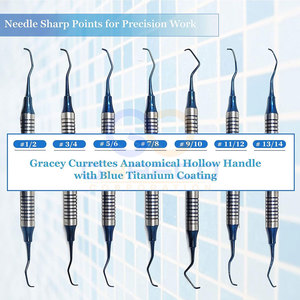 Cureta Quirúrgica para Procedimientos Dentales y Quirúrgicos, Instrumento Médico Profesional - Product Image 3