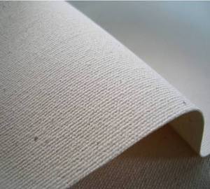 Tissu en toile 100 % polyester imperméable, tissé robuste 200-500 GSM, pour vêtements de filles, construction solide, durable et structurée - Product Image 4