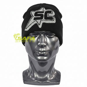 Men’s Paintball Beanie Hat Tactical Knit <b>Cap</b> Warm Acrylic Winter Beanies Custom Logo Bulk Wholesale Supplier - Product Image 5