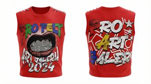 Camiseta de entrenamiento para hombre, holgada, efecto desgastado, manga corta, transpirable, de algodón polar liso, personalizable, cómoda, moderna y elegante - Product Image 2