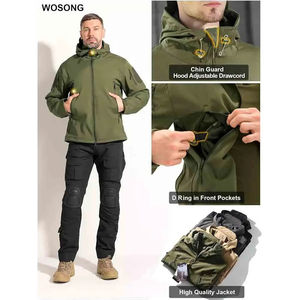 เสื้อแจ็คเก็ตฤดูหนาวสำหรับกิจกรรมกลางแจ้ง  เสื้อแจ็คเก็ตสำหรับผู้ชายสำหรับการล่าสัตว์  ผ้ากันลม  เสื้อแจ็คเก็ตสำหรับผู้ชายสำหรับการล่าสัตว์ - Product Image 3