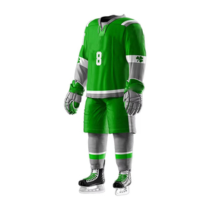 Most Popular Design Your Own Logo Ice Hockey Uniform Plus Size Ice Hockey Uniform for Adult Online Sale <b>Cheap</b> Price - Product Image 3