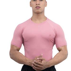 Camiseta Deportiva de Compresión para Hombre, Personalizada, al por Mayor, de Manga Corta, Secado Rápido, Transpirable, para Gimnasio, Entrenamiento, Running, Fitness - Product Image 5