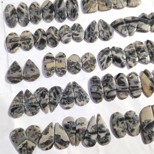 Cabochons de haute qualité 20 mm de formes variées, Hornblende naturel, Améthyste, Pierres de jade, Cristal de la meilleure qualité, Moissanite, Opale de verre - Product Image 5