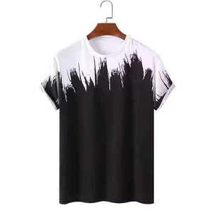 Camiseta Deportiva Blanca para Hombre, 100% Algodón, Sublimación Personalizada al por Mayor, Secado Rápido, Transpirable, para Gimnasio y Running - Product Image 1