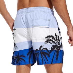 Pantalones cortos de secado rápido para hombre, venta al por mayor, servicio OEM, estampado personalizado, bañadores para hombre, pantalones cortos de playa de secado rápido con bolsillos - Product Image 2